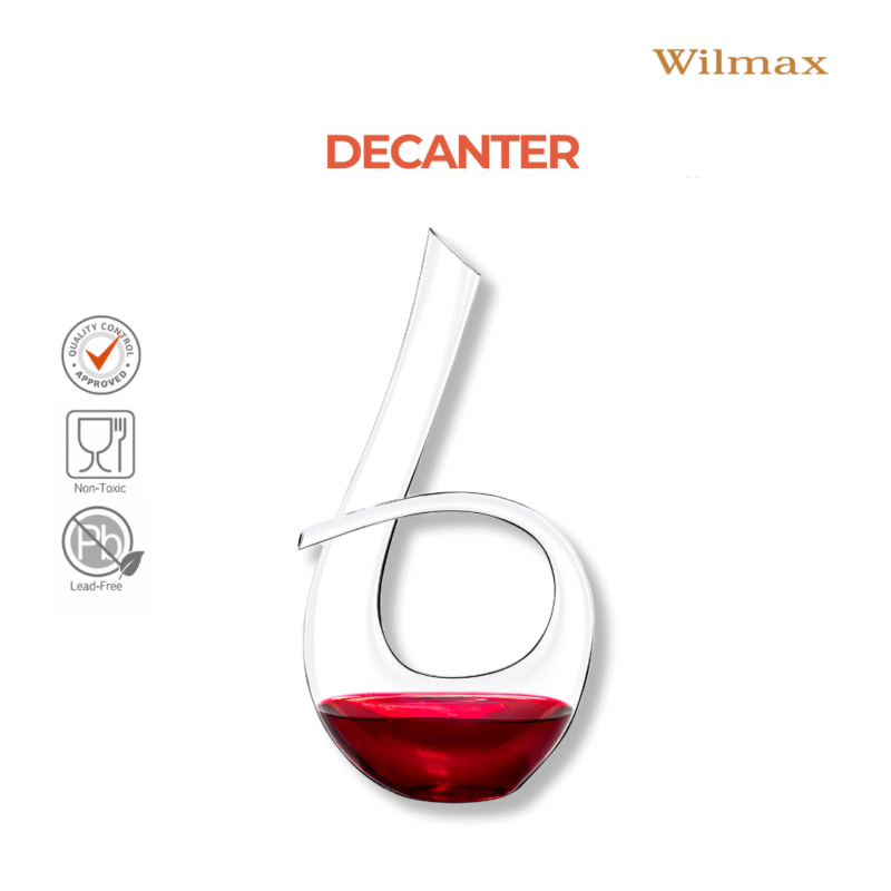 Karafka szklana 1000 ml WL-888348/1C