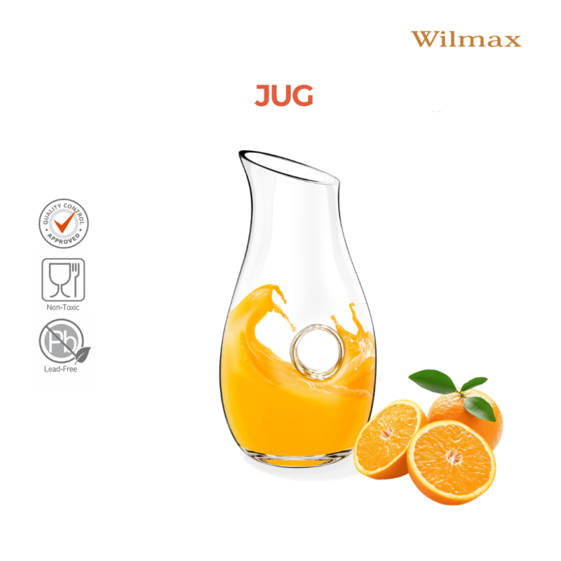 Karafka szklana do wina 1400 ml WL-888340/1C