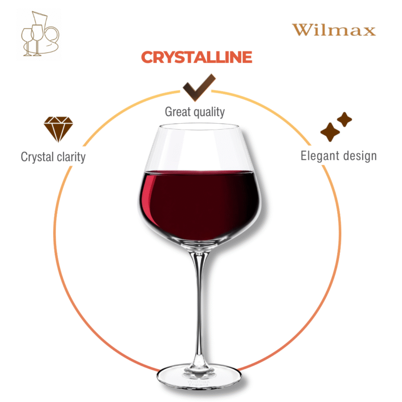 Kieliszek do wina chardonnay 880 ml zestaw 2 sztuki WL-888055/2C