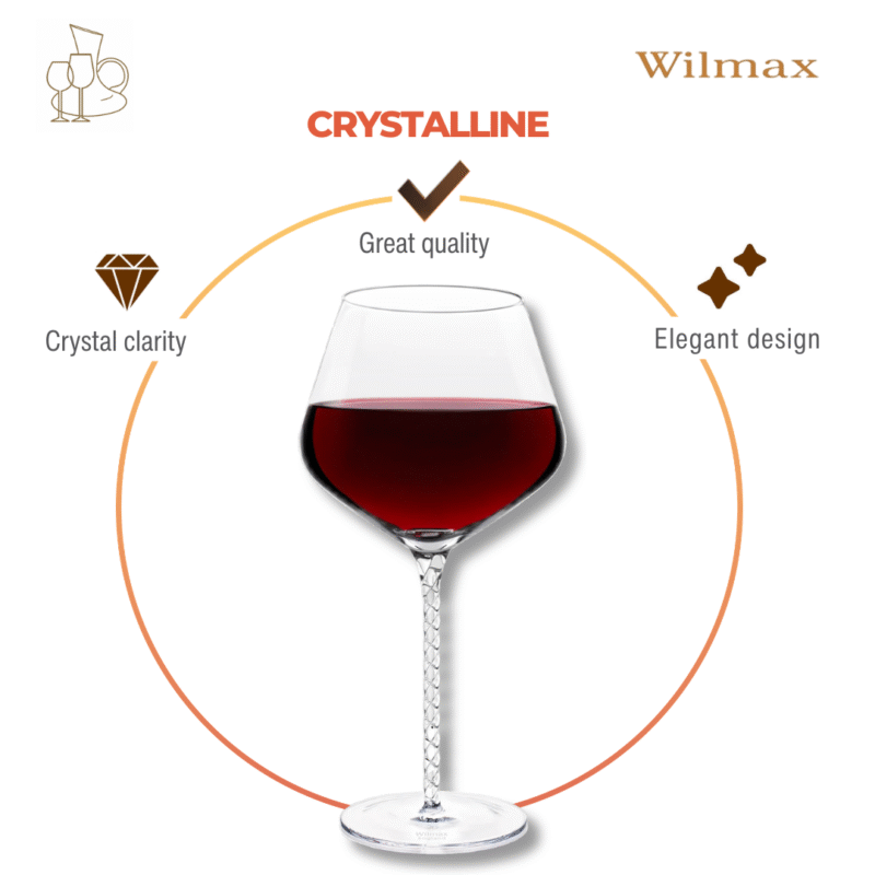 Kieliszek do wina 950 ml zestaw 2 sztuki WL-888103/2C
