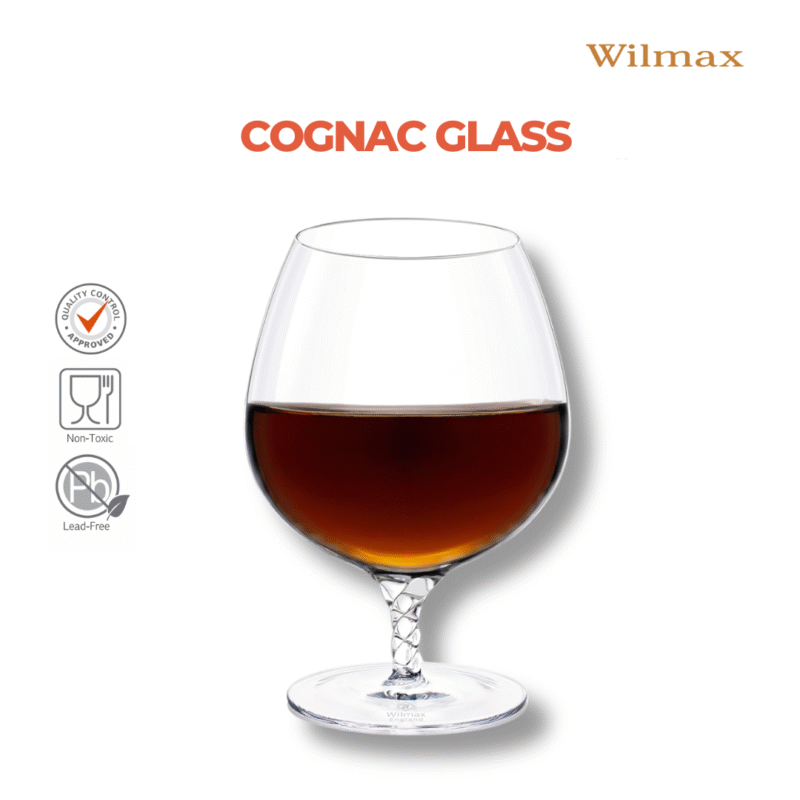 Kieliszek do koniaku 550 ml zestaw 2 sztuki WL-888108/2C