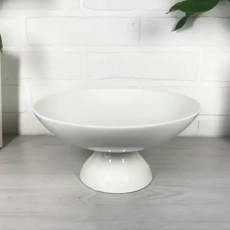 Waza na owoce biała porcelanowa 24x11,5 cm WL-996126/A