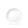 Plate 20 cm with wide rim in Wilmax white porcelain
