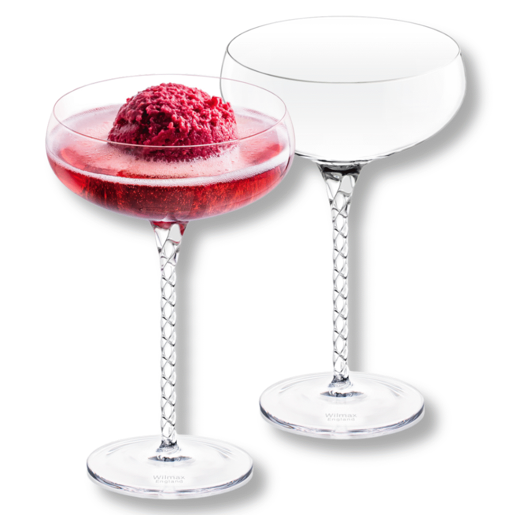 Kieliszek do szampana 300 ml zestaw 2 sztuki WL-888105/2C