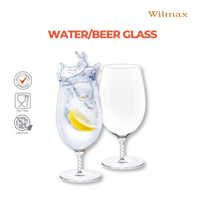 Szklanka do piwa i wody 420 ml zestaw 2 sztuki WL-888109/2C