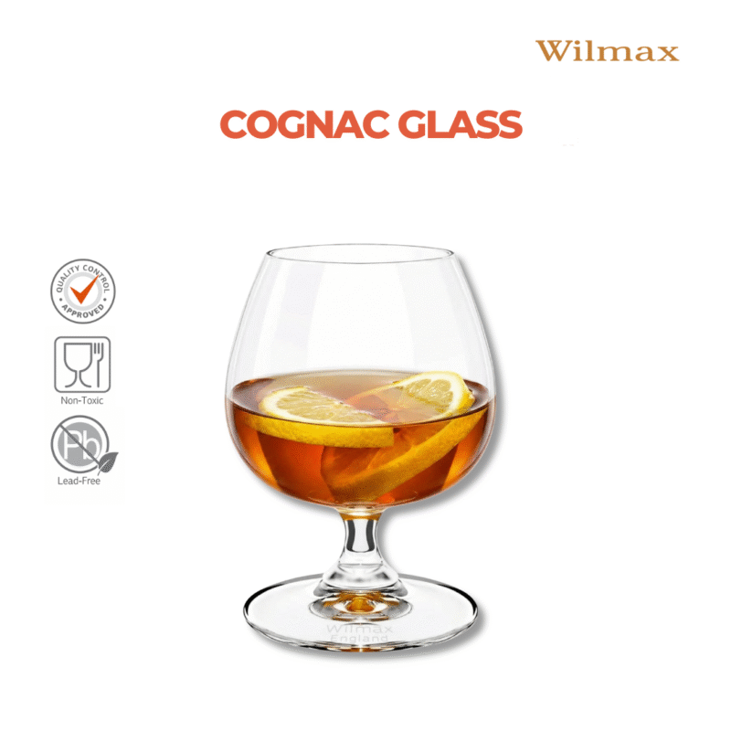 Kieliszek do koniaku 410 ml zestaw 6 sztuk WL-888025/6A