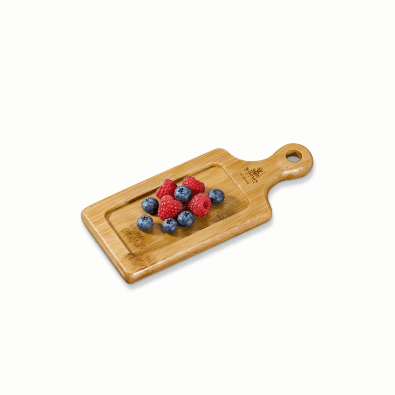 Taca do serwowania bambusowa 17x7 cm WL-771002/A