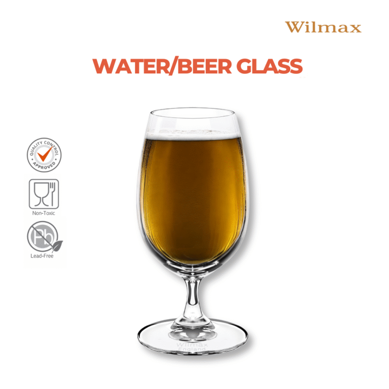 Kieliszek do piwa i wody 420 ml zestaw 6 sztuk WL-888026/6A