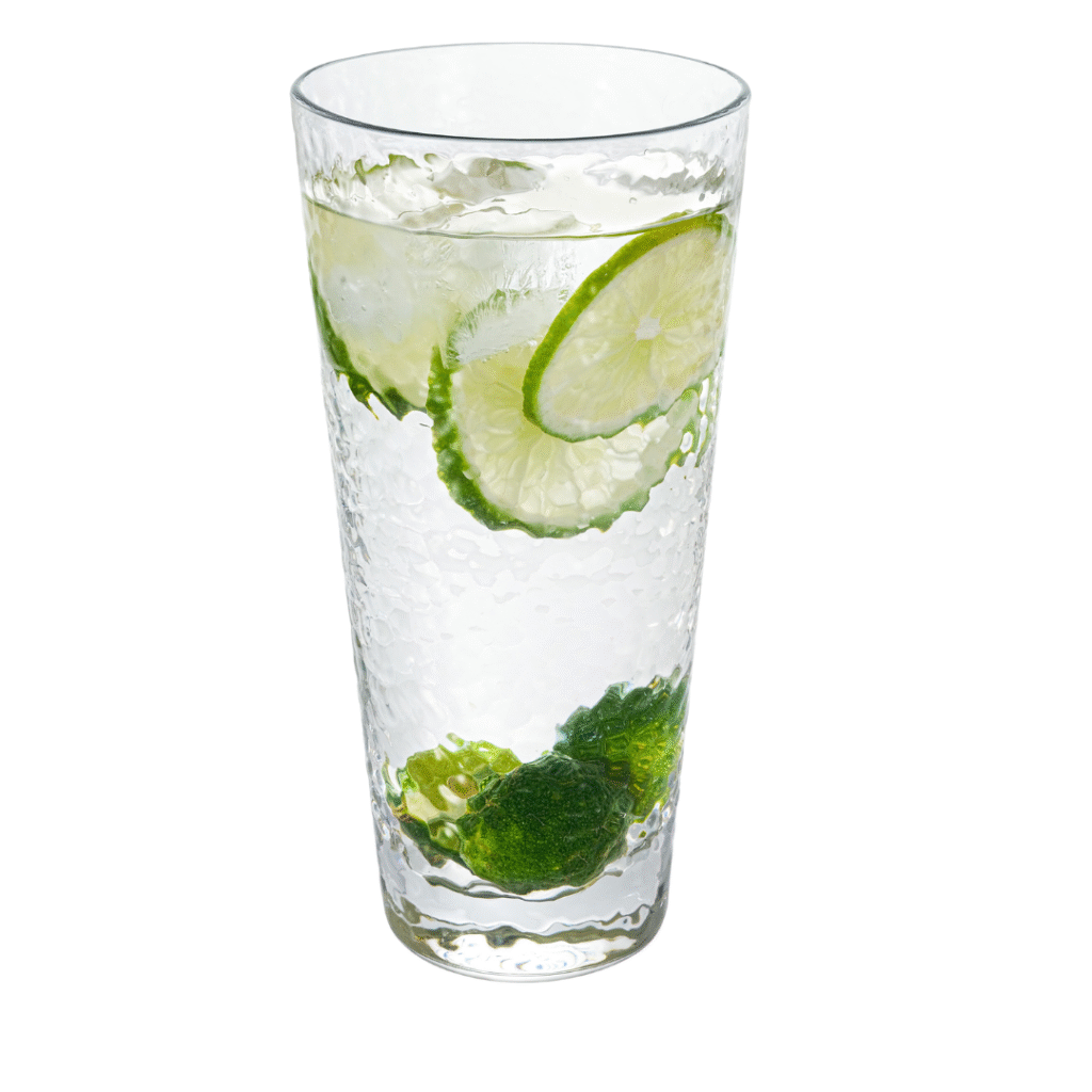 Szklanka ze szkła hammered 450 ml WL-888630/A