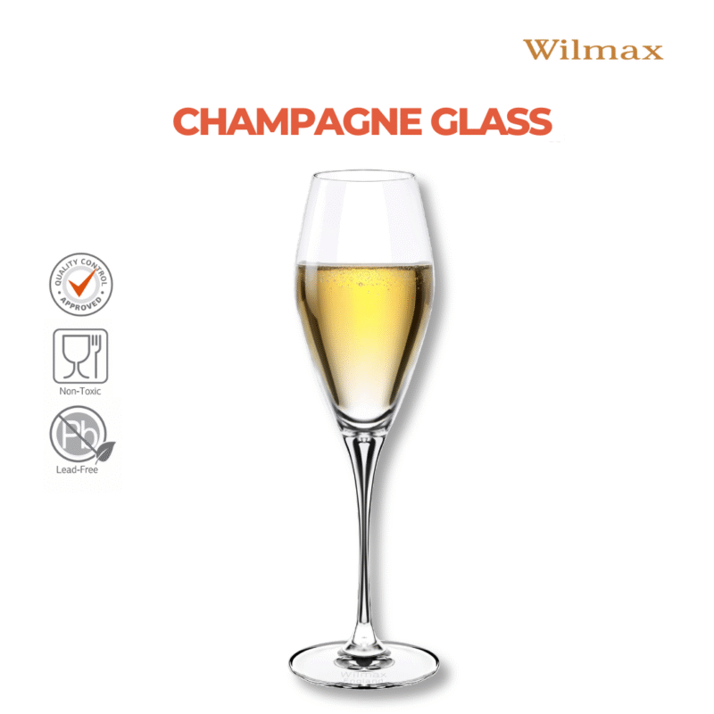 Kieliszek do szampana 290 ml zestaw 2 sztuki WL-888050/2C