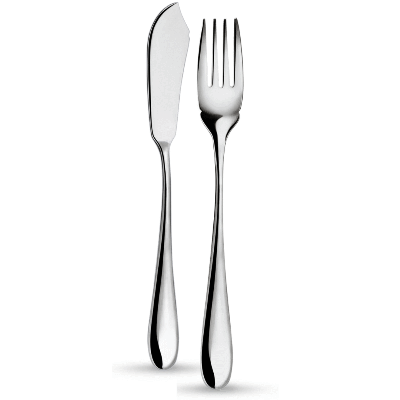 Widelec do ryb 18,5 cm zestaw 2 sztuki WL-999110/2B