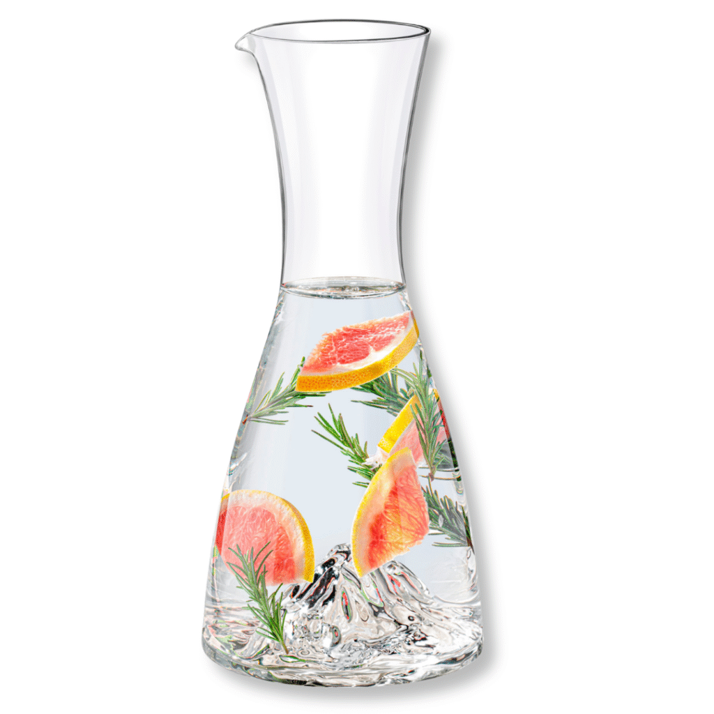Karafka szklana 1000 ml WL-888369/1C