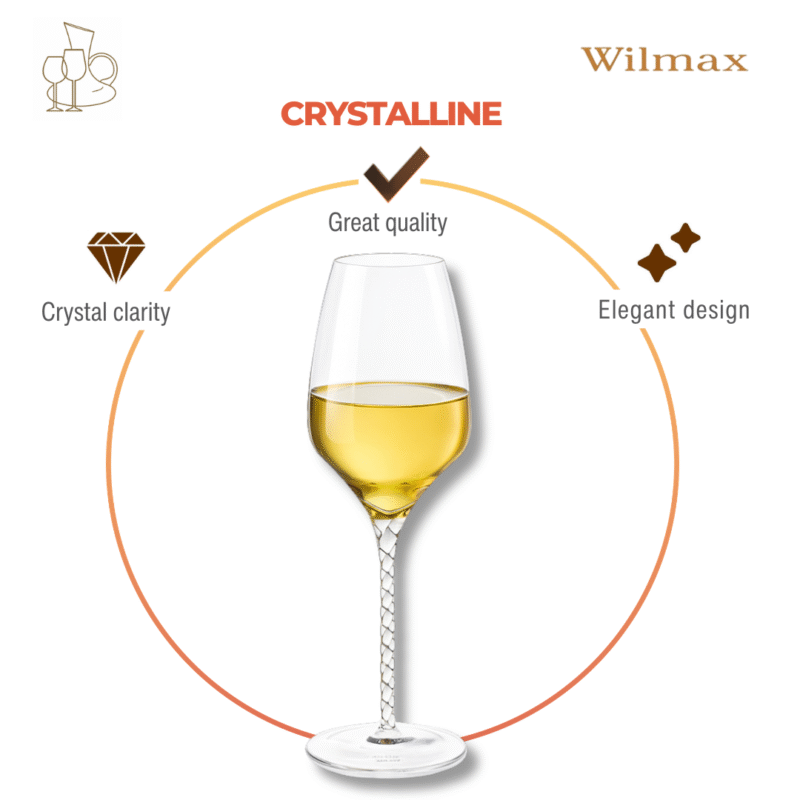 Kieliszek do wina 600 ml zestaw 2 sztuki WL-888101/2C