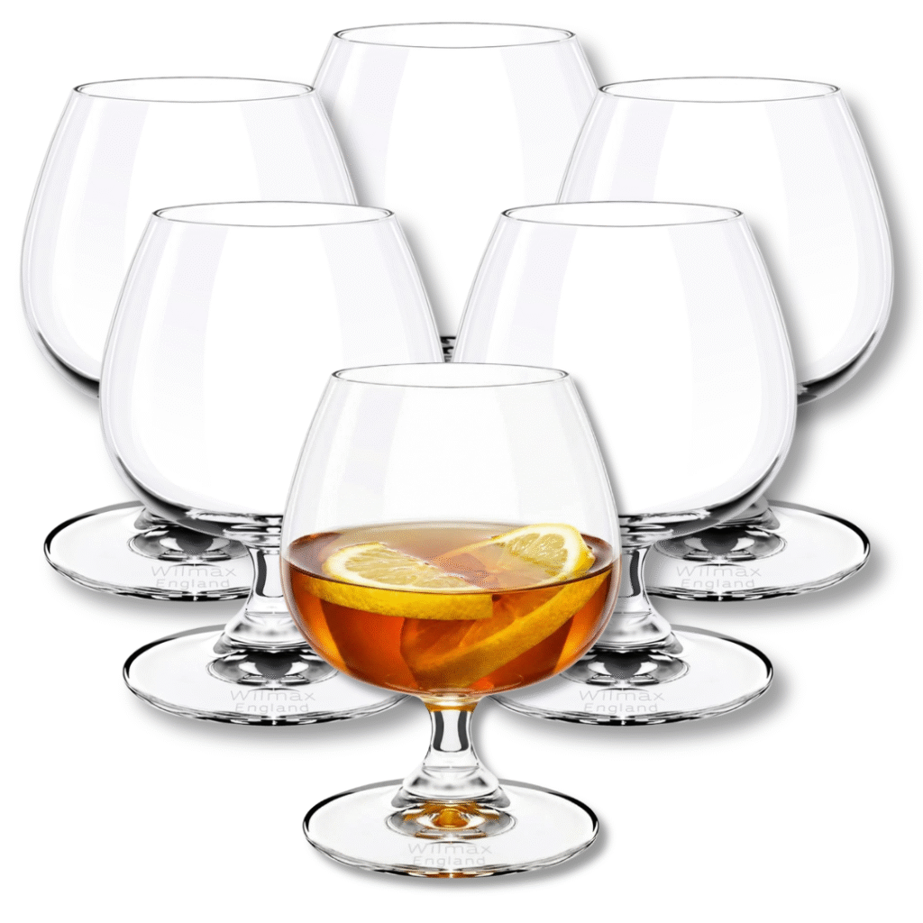 Kieliszek do koniaku 410 ml zestaw 6 sztuk WL-888025/6A