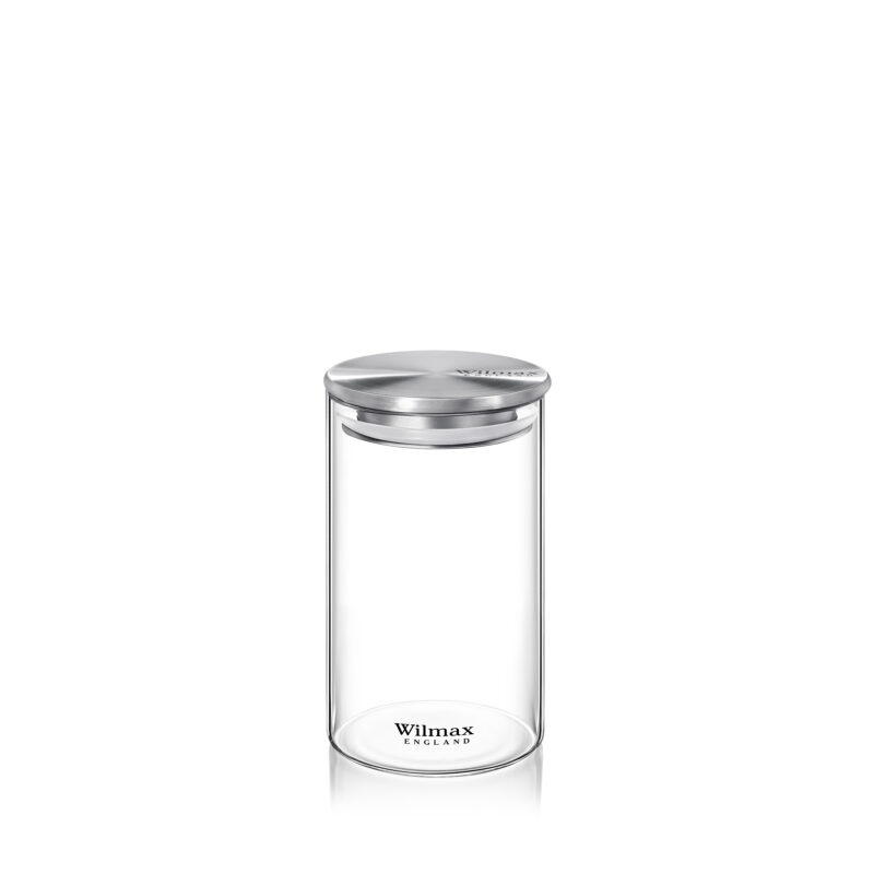Słoik szklany z metalową pokrywą 1100 ml WL-888515/A