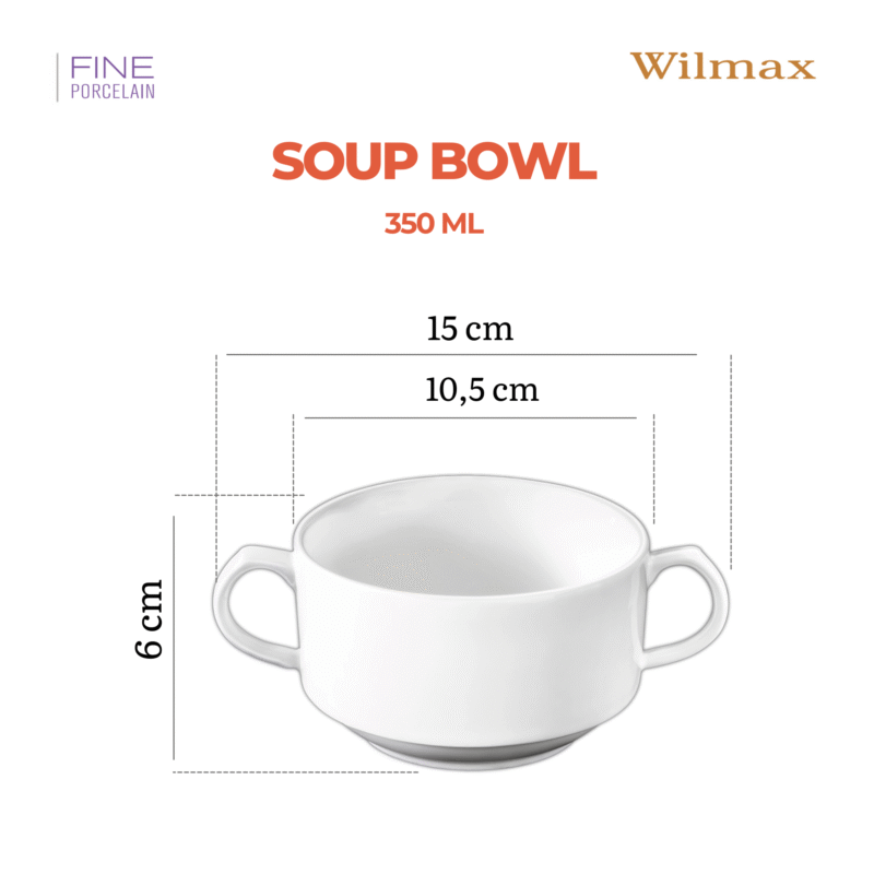 Bulionówka z uchwytem 350 ml WL-991230/A