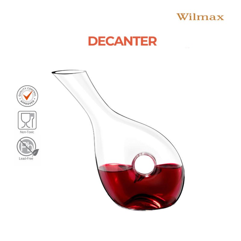 Karafka szklana do wina 1000 ml WL-888341/1C