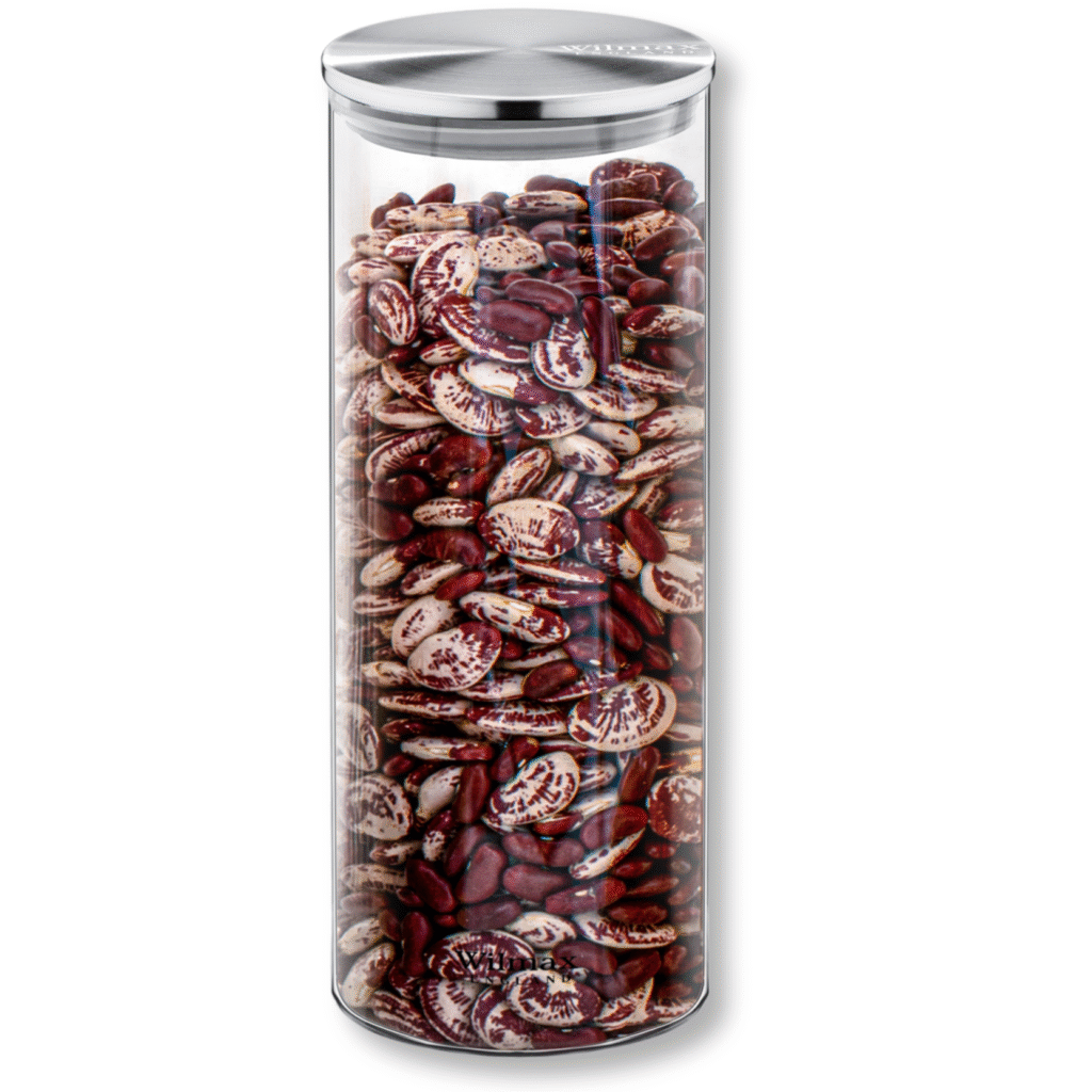 Słoik szklany z metalową pokrywą 1600 ml WL-888518/A