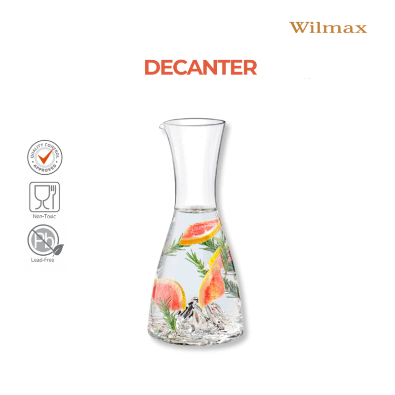 Karafka szklana 1000 ml WL-888369/1C