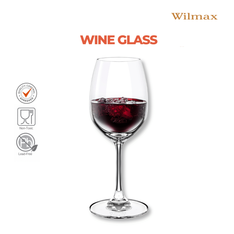 Kieliszek do wina 350 ml zestaw 6 sztuk WL-888012/6A