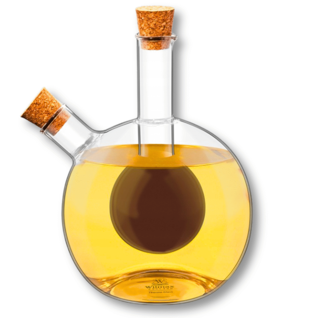 Szklana butelka na ocet i oliwę 300 ml / 60 ml WL-888954/A