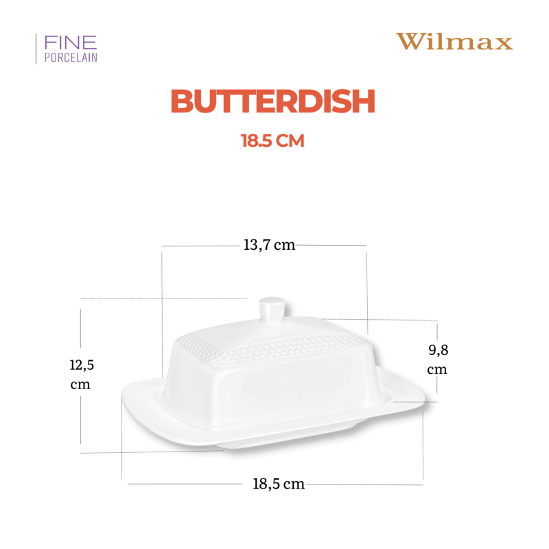 Maselniczka 18,5x12,5x7,5 cm WL-880101601/A