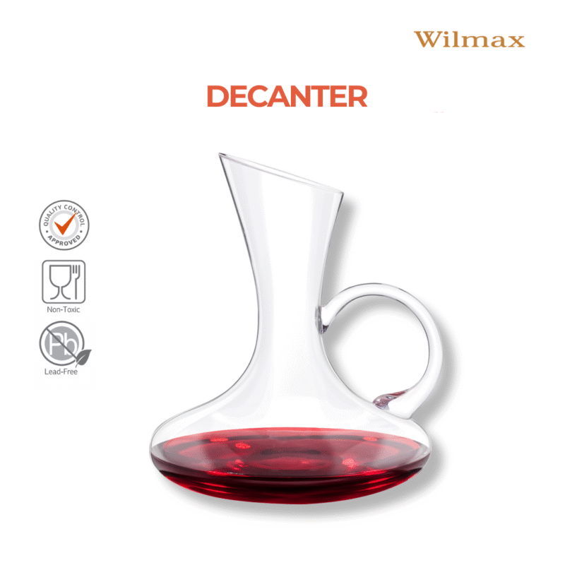 Karafka szklana do wina 1200 ml WL-888334/1C