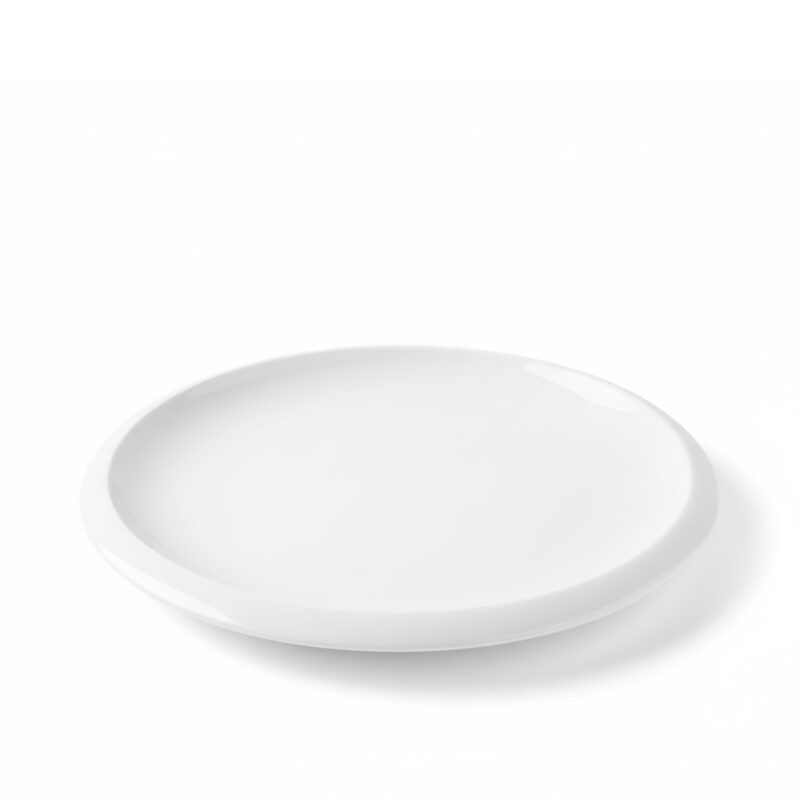 Talerz obiadowy 24 cm biały porcelanowy WL-991236/A