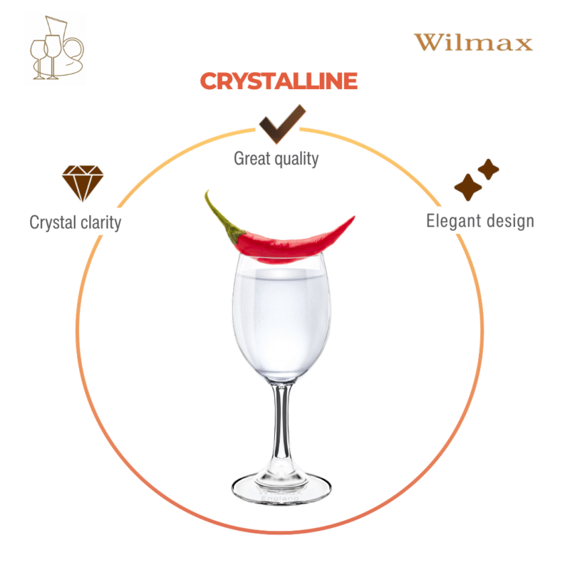Kieliszek do wódki i likieru 65 ml zestaw 6 sztuk WL-888028/6A