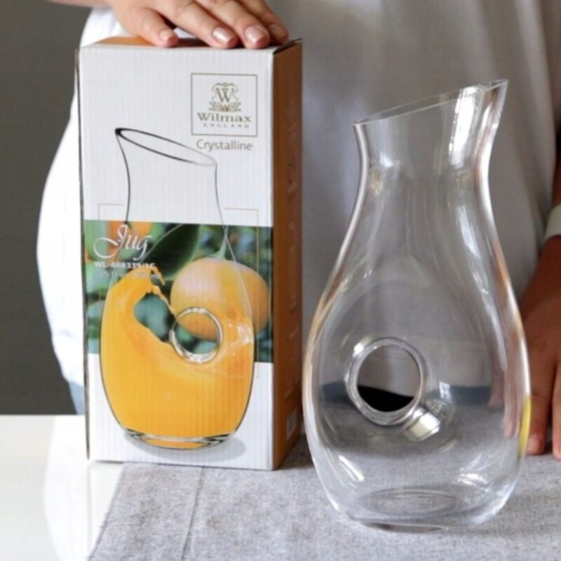 Karafka szklana do wina 1400 ml WL-888340/1C