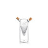 Wilmax 2-in-1 glass bottle for 250 ml oil and 50 ml vinegar