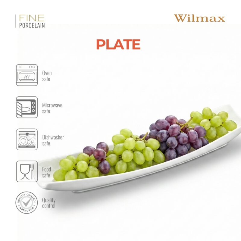 Półmisek 40 cm biały porcelanowy WL-992624/A