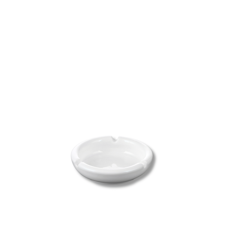 White porcelain ashtray 10 cm WL-996003/A