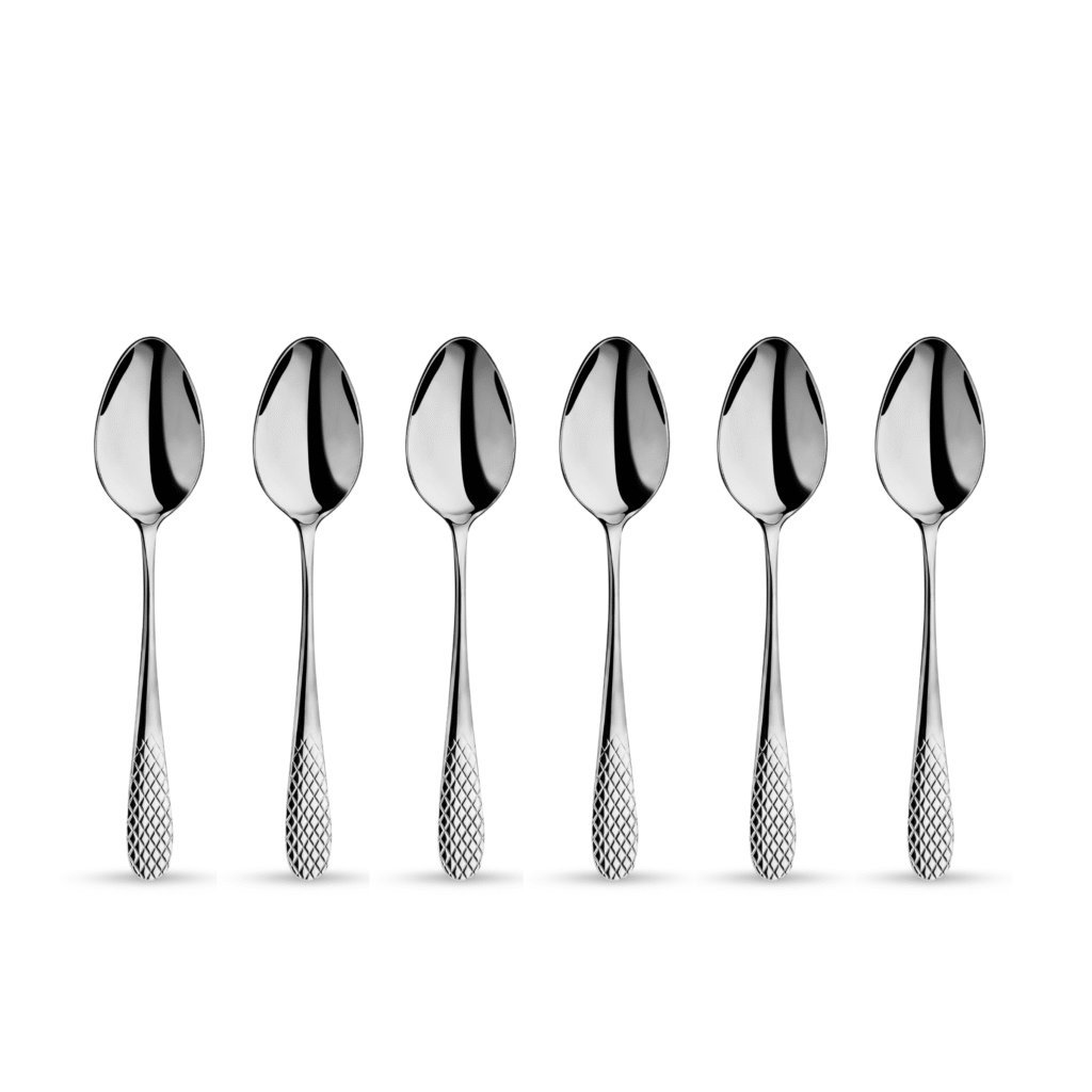 Łyżka deserowa 19 cm zestaw 6 sztuk WL-999207/6C