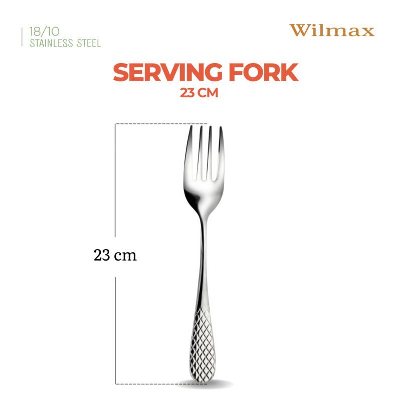 Duży widelec do serwowania 23 cm WL-999211/1B
