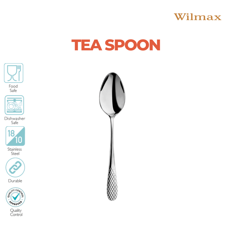 Łyżeczka do herbaty 14 cm zestaw 2 sztuki WL-999203/2B