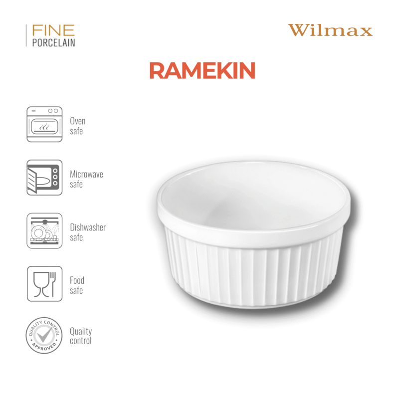 Ramekin do pieczenia 8.5 x 5 cm 270 ml WL-996135/A