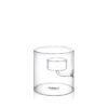Small glass candle holder for 1 tealight, 9x9 cm, Wilmax