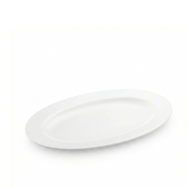 Platter 26 cm white porcelain WL-992024/A
