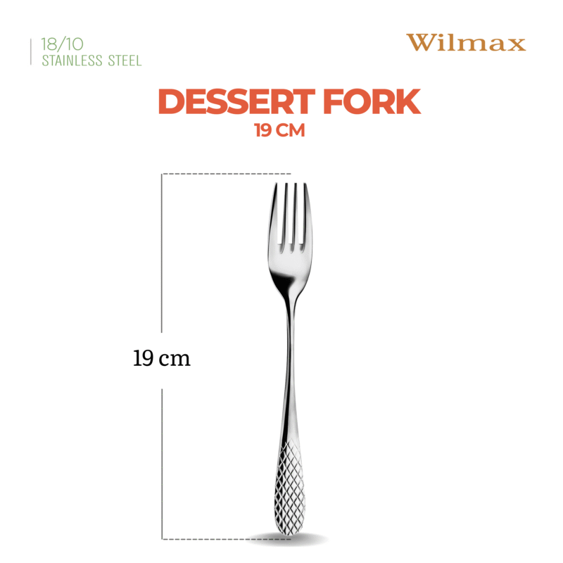 Widelec deserowy 19 cm 2 sztuki WL-999206/2B