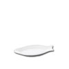 White porcelain fish-shaped serving platter 22x10.5 cm by Wilmax