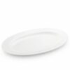 Owalny półmisek 36 cm Atrium Pro z białej porcelany Wilmax