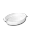 Oval baking dish 26x17x5 cm 990 ml in Wilmax white porcelain