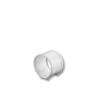 White porcelain napkin ring 4.5 cm by Wilmax