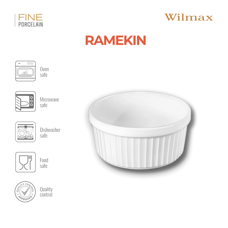 Ramekin do pieczenia 9 x 4 cm 180 ml WL-996134/A