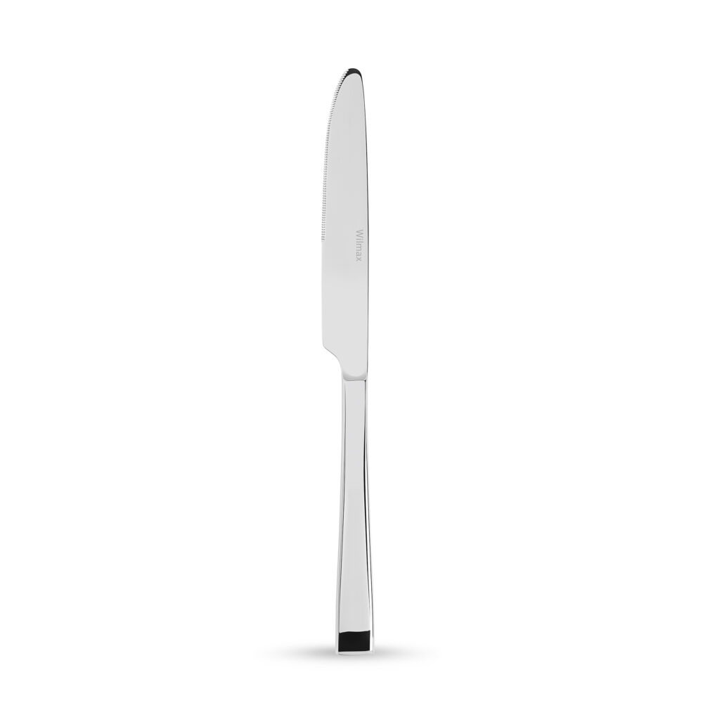 Dinner knife 24 cm in stainless steel, Wilmax Podium collection