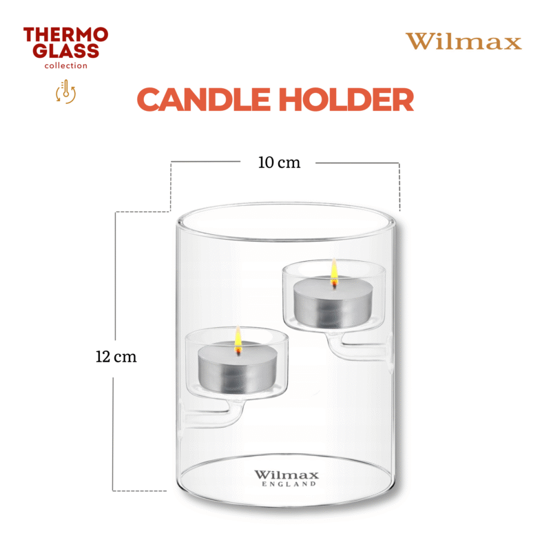 Świecznik na 2 świeczki WL-888905/A
