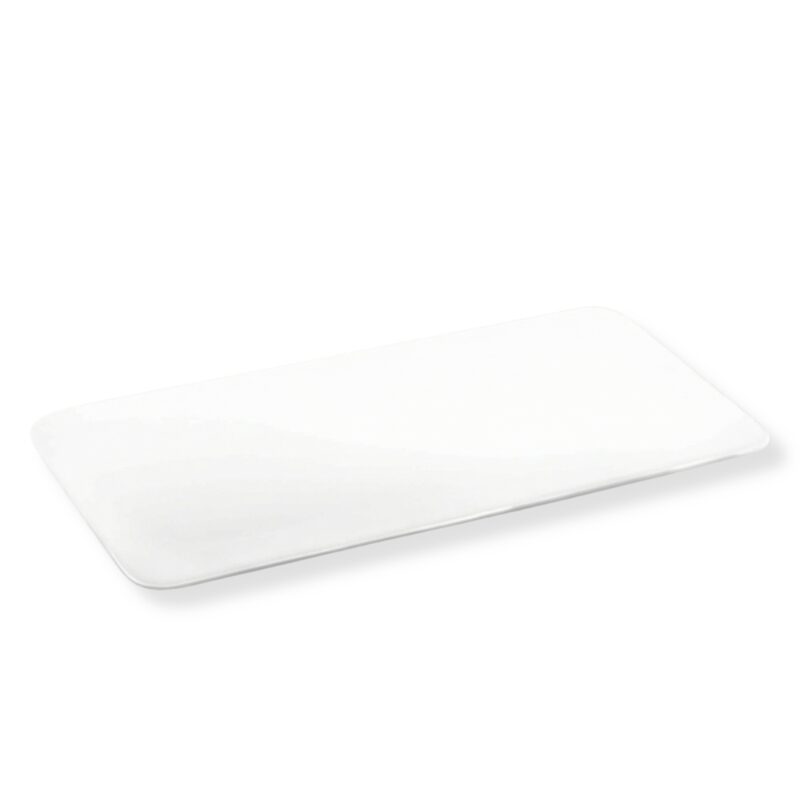 Pólmisek 33 cm biały porcelanowy WL-992637/A