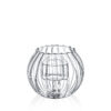 Glass candle holder for 1 tealight 12x10 cm, Wilmax heat-resistant glass