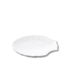 Shell-shaped platter 25.5 cm in Wilmax white porcelain